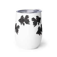 Load image into Gallery viewer, Goldfish Stamp - Wine tumbler
